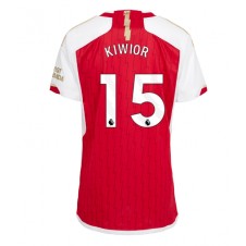 Arsenal Jakub Kiwior #15 Hemmatröja Dam 2023-24 Korta ärmar